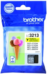 Inktcartridge Brother LC-3213Y geel 1 Stuk