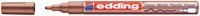 Paintmarker edding 751 op oliebasis 1-2mm koper