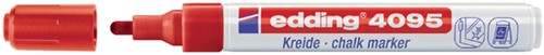 Krijtstift edding 4095 rond 2-3mm rood 1 Stuk