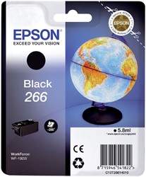 Inktcartridge Epson 266 T2661 zwart 1 Stuk