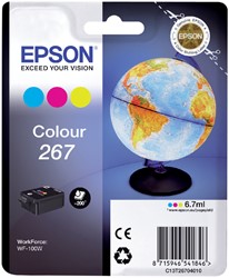 Inktcartridge Epson 267 T2670 3 kleuren 1 Stuk
