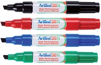 Viltstift Artline 30 schuin 2-5mm rood 1 Stuk-2