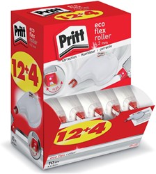 Correctietape Pritt ECO Flex 4.2mmx10m 12+4 16 Stuk