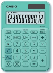 Rekenmachine Casio MS-20UC groen 1 Stuk