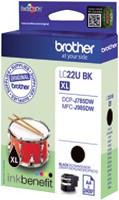 Inktcartridge Brother LC-22UBK zwart 1 Stuk-3