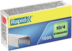 Nieten Rapid Nr 10 gegalv standaard 1000st 1000 Stuk
