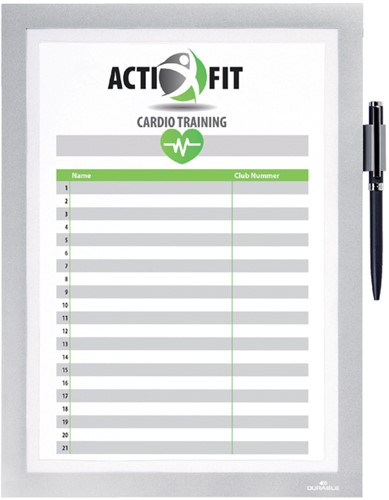 Duraframe Durable 499323 Note A4 zelfklevend zgs 1 Stuk