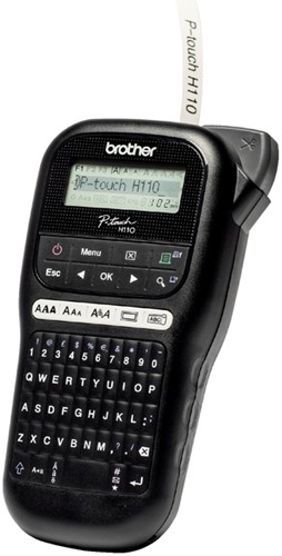 Labelprinter Brother Ptouch TZe PTH110 zwart 1 Stuk-3