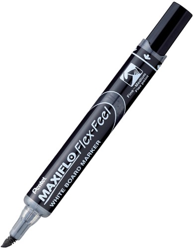 Whiteboardmarker Pentel MWL5SBF 1.5-4.5 zwart 1 Stuk-1