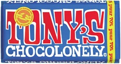 Chocolade Tony Chocolonely puur reep 180gr 180 Gram