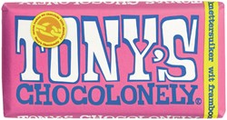 Chocolade Tony Chocolonely wt frambs knettersuiker 180 Gram