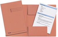 Dossiermap Esselte folio 3klep manilla 275gr oran 1 Stuk-2