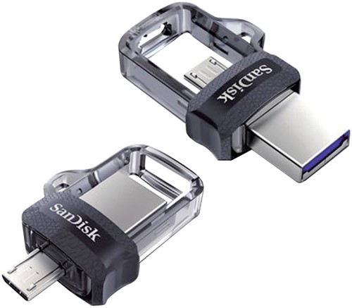 USB stick 3.0 Sandisk Dual Micro Ultra 128GB 1 Stuk