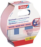 Afplaktape tesa Prof sensitive 25mx38mm roze 1 Rol-3