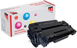 Tonercartridge Quantore HP CE255A 55A zwart 1 Stuk