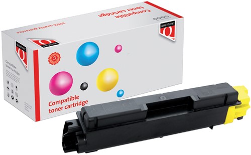 Toner Quantore  Kyocera TK-5140Y geel 1 Stuk