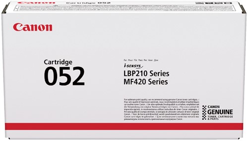 Tonercartridge Canon 052 zwart 1 Stuk