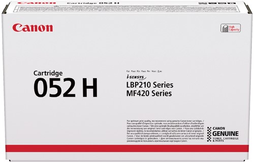 Tonercartridge Canon 052H zwart 1 Stuk