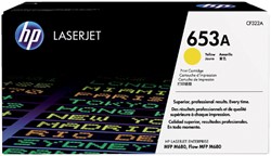 Tonercartridge HP CF322A 653A geel 1 Stuk