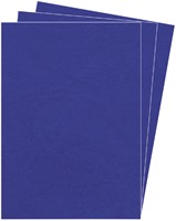 Voorblad Fellowes A4 lederlook royal blauw 100 Stuk-3