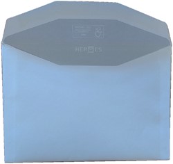 Envelop Hermes bank C6 114x162 500st wit 500 Stuk