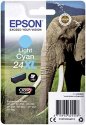 Inktcartridge Epson 24XL T2435 lichtblauw 1 Stuk