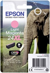 Inktcartridge Epson 24XL T2436 lichtrood 1 Stuk