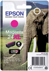 Inktcartridge Epson 24XL T2433 rood 1 Stuk