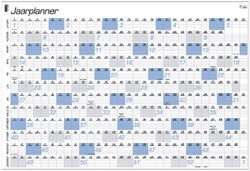 Jaarplankalender 2026 Quantore A1 84x57cm 1 Stuk