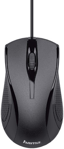 Muis Hama optical zwart 1 Stuk-2