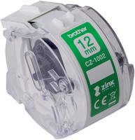 Etiket Brother CZ1002 multifunctioneel 12mm 5m wit 1 Stuk-2
