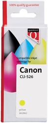 Inktcartridge Quantore Canon Cli-526 geel 1 Stuk