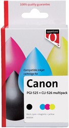 Inktcartridge Quantore Can Pgi-525 Cli-526 2zw3kl 5 Stuk