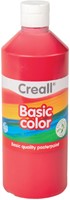Plakkaatverf Creall basic donkerrood 500ml 500 Milliliter