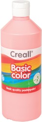 Plakkaatverf Creall basic roze 500ml 500 Milliliter