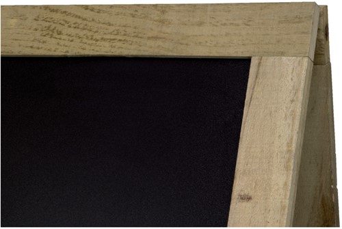 Stoepbord Securit 720x1310x40mm steigerhout 1 Stuk-1