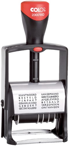 Stempel Colop Heavy Duty 2000WD 12 teksten 1 Stuk