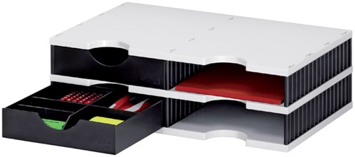 Vakkenset Styrodoc duo 4 vaks deElbaar zwart grijs 1 Stuk-3