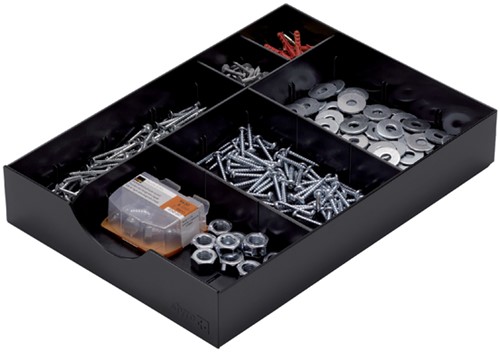 Vakkenlade Styrodoc zwart 1 Stuk-3