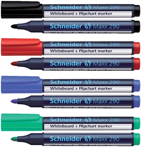 Whiteboardmarker Schneider Maxx 290 2-3mm zw 1 Stuk-2
