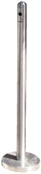 Asbak staand Securit RVS Paal excl voet 1 Stuk