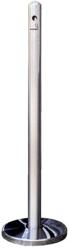 Asbak staand Securit RVS Paal excl voet 1 Stuk-2