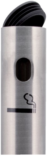 Wandasbak Securit Wall rvs 1 Stuk-2