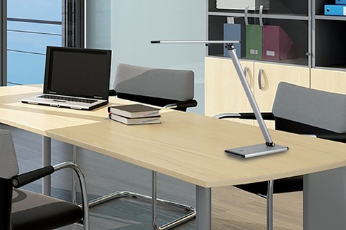 Bureaulamp Unilux Terra led grijs 1 Stuk-1