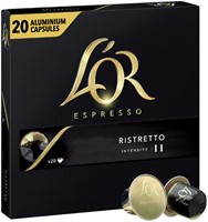 Koffiecups L'Or espresso Ristretto 20st 20 Stuk