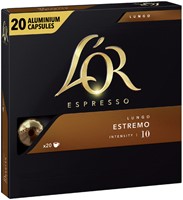 Koffiecups L'Or espresso Lungo Estremo 20st 20 Stuk-3