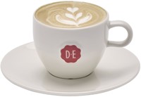 Kopje Douwe Egberts cappuccino 180ml wit 12 Stuk-2