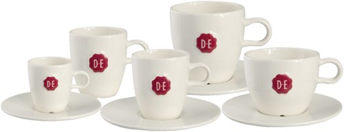 Schotel Douwe Egberts universeel wit 1 Stuk-2