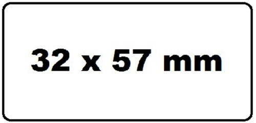 Label Etiket Quantore 11354 57mmx32mm wt 1 Rol-2