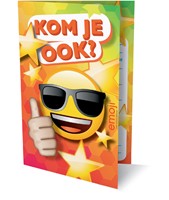 UITNODIGING EMOJI 6 Stuk